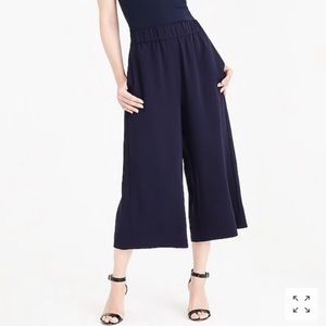 Drapey Wide-Leg Crop Pant